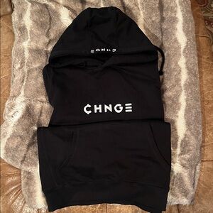 CHNGE Black Love Hoodie